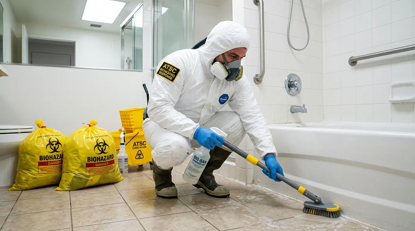 Decontamination equipment deployed for Blood Cleanup in Detroit